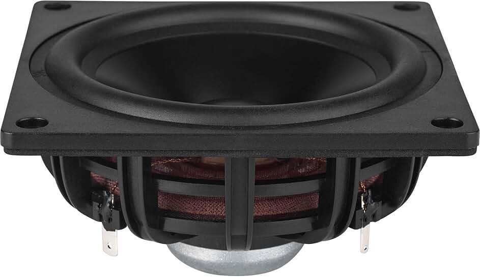 4-Inch Aluminum Cone Full-Range Driver, 8 Ohm