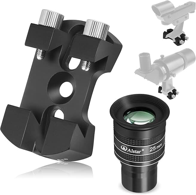 1.25-inch 58° 25mm Telescope Eyepiece with Finder Shoe
