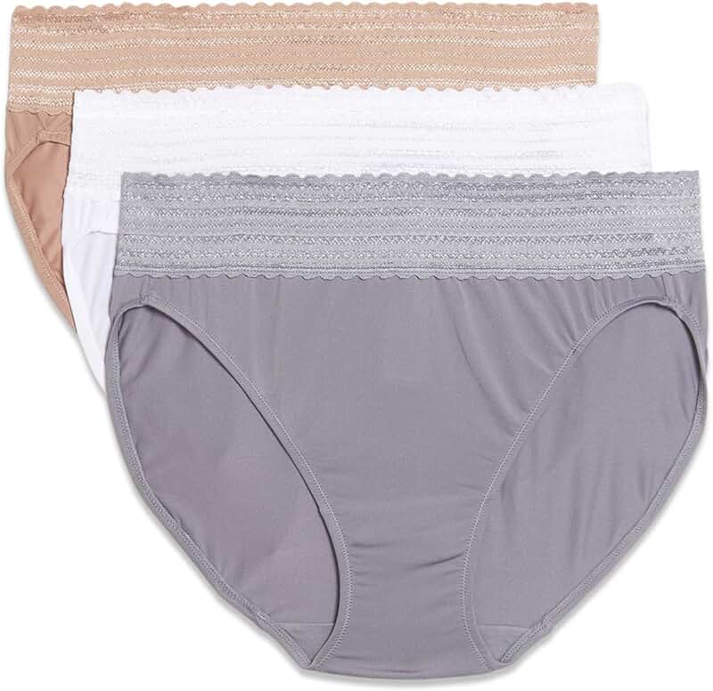 Women's Comfort Waistband Microfiber Hi-cut 3-pack