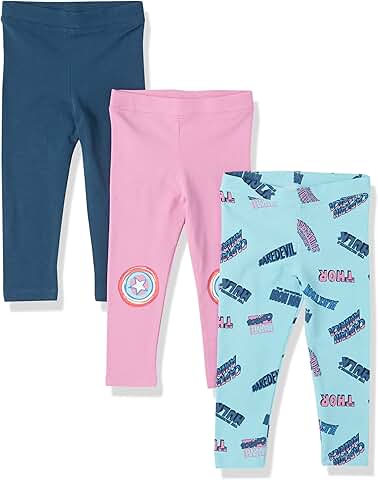 Girls' Disney, Star Wars, Marvel, Frozen Princess Leggings