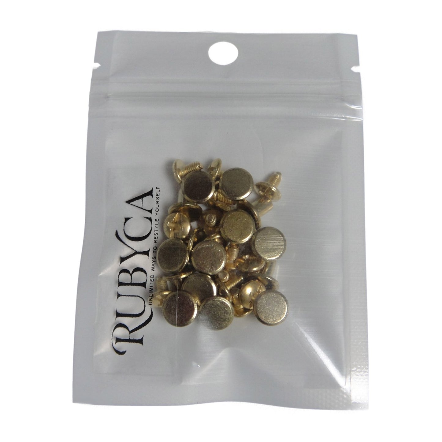 Gold Chicago Screws Buttons for Leather Crafting, 500 Sets