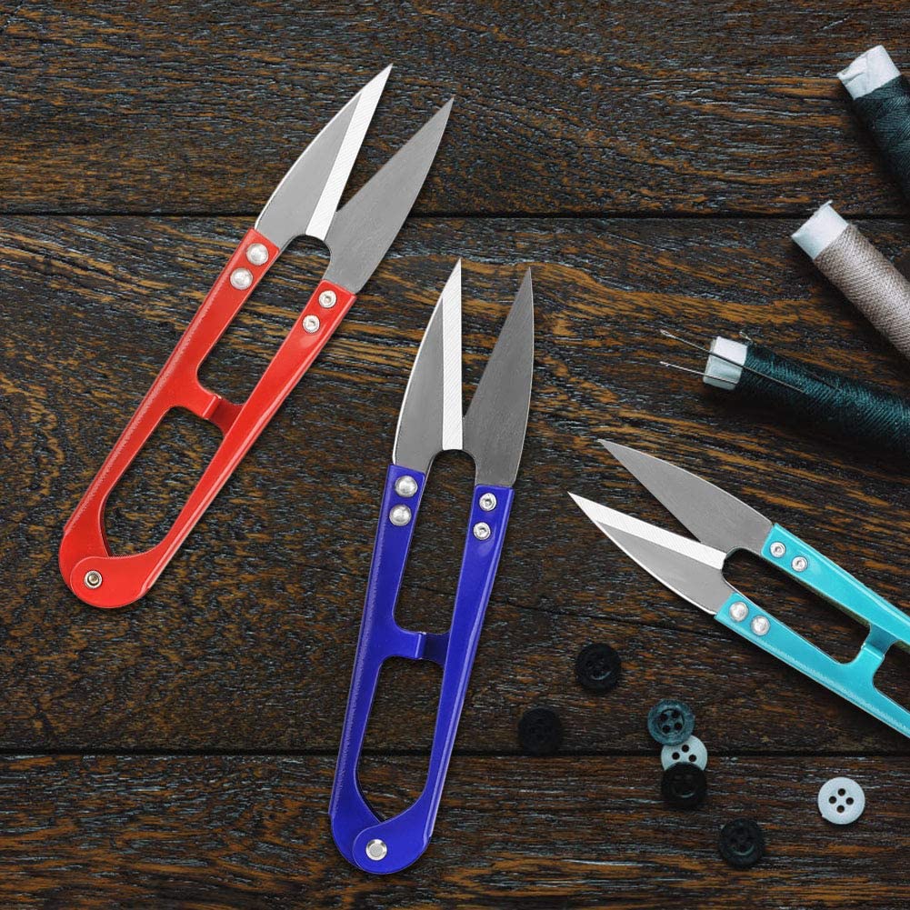 12-Piece Colorful Yarn Scissors Set 4.3-Inch