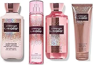 A Thousand Wishes Gift Set with Lotion, Shower Gel, Body Cream, and Fragrance Mist