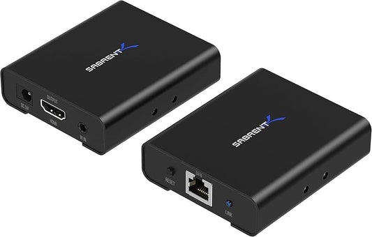 HDMI Extender 164 Feet Over RJ45, 1080P 60Hz, 3D