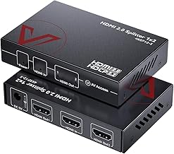 HDMI 2.0 Splitter 4K@60Hz 2 Out with HDR10 & 3D