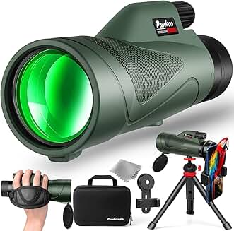 12x60 HD Monocular for Bird Watching and Travel