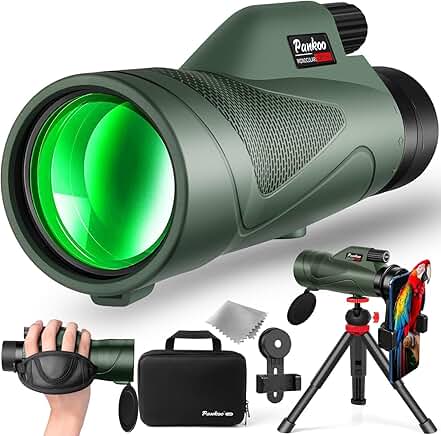12x60 HD Monocular for Bird Watching and Travel