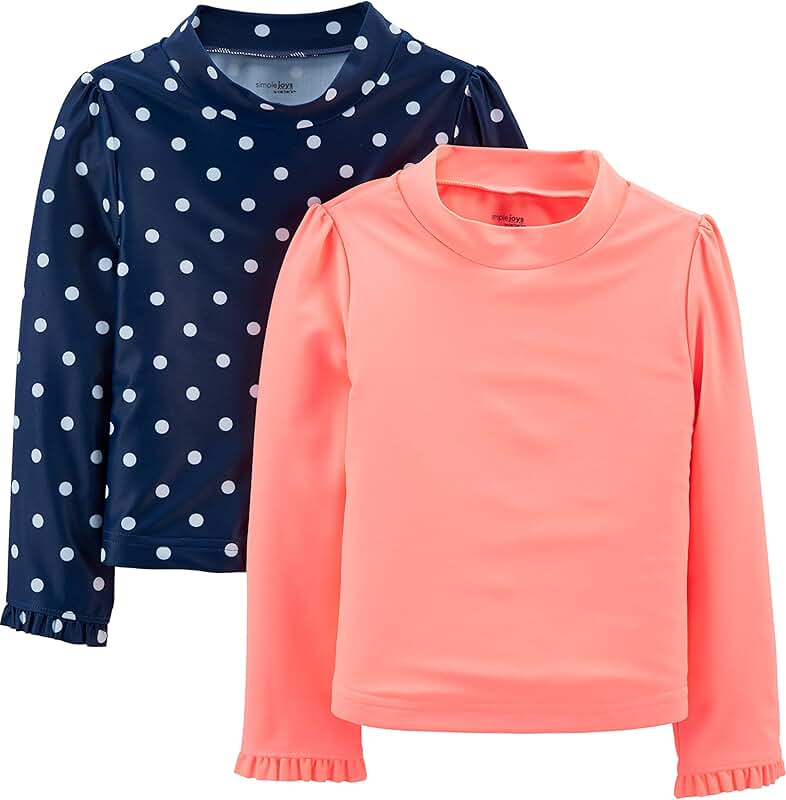 Baby and Toddler Girls Rashguard Set