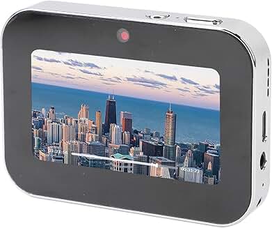 64MP 4K Digital Camera with Flash, Music Player, Voice Recorder, Alarm, OTG