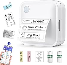 Portable Bluetooth Label Maker for Home and Office