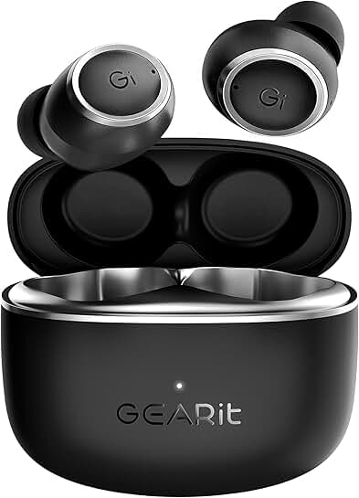 Wireless Bluetooth Earbuds with Noise Cancellation and 22H Playtime