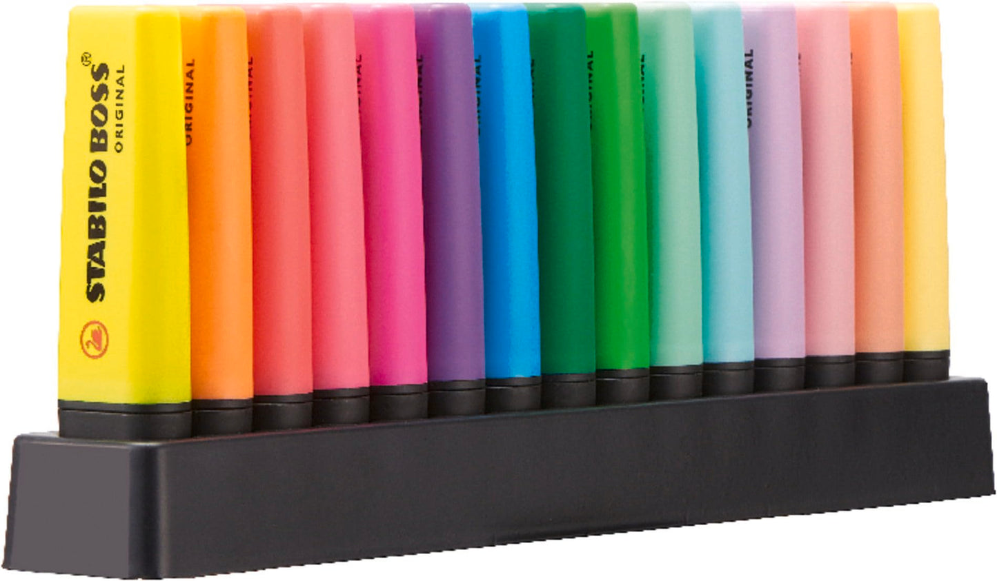 Set of 15 assorted highlighters