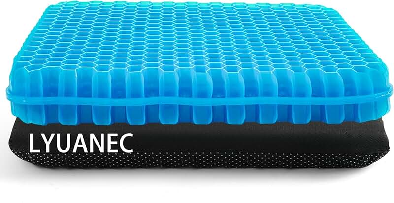 Extra Thick Gel Seat Cushion for Long Sitting