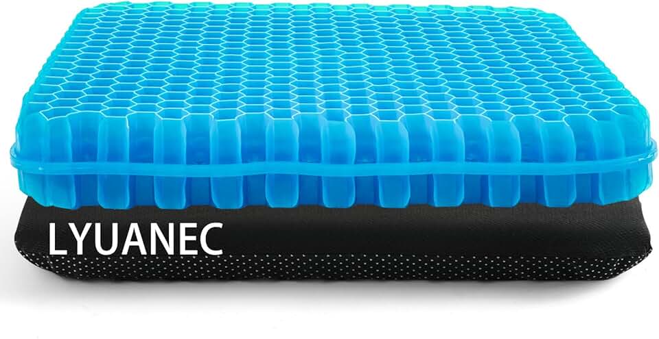 Extra Thick Gel Seat Cushion for Long Sitting