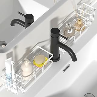 Bathroom Counter Organizer and Perfume Tray, 2 Pack