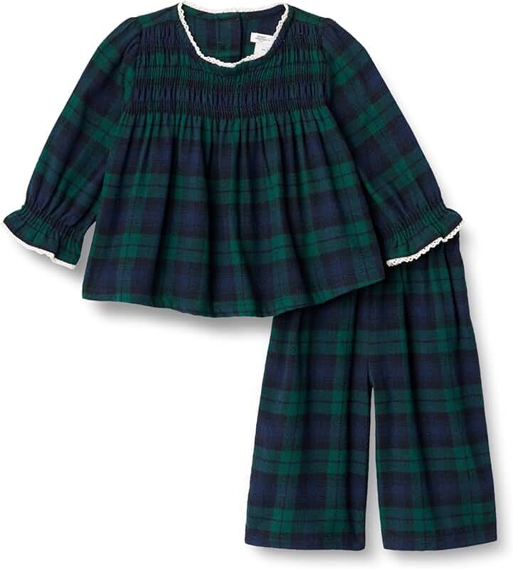 Sofia Grainge Toddler and Baby Girls' Long Sleeve Flannel Set