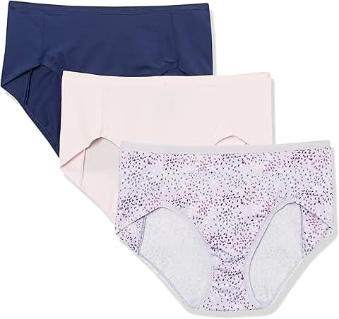 Women's Side-Smoothing Microfiber Hipster 3-Pack