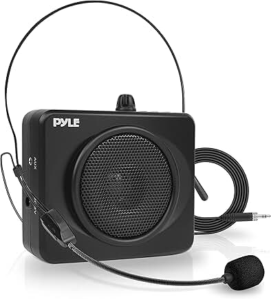Portable Waistband PA Speaker with Microphone and MP3 Player