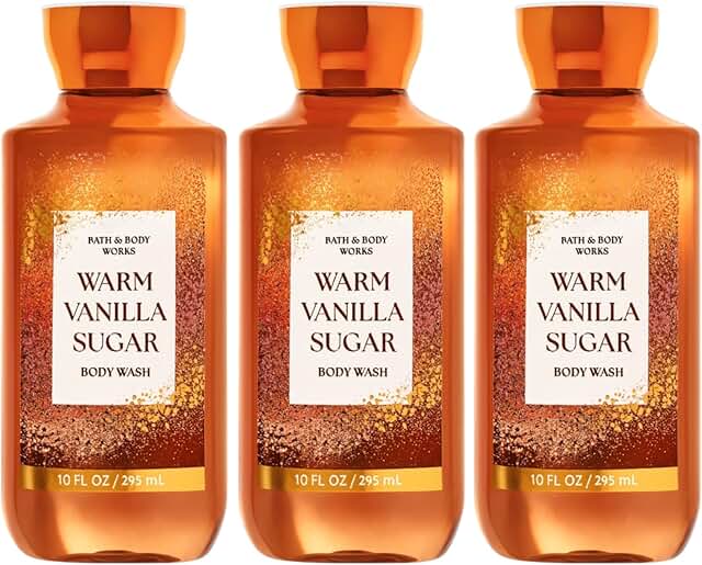 Warm Vanilla Sugar Body Wash, 3 Pack, 10 fl oz