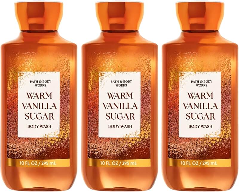 Warm Vanilla Sugar Body Wash, 3 Pack, 10 fl oz