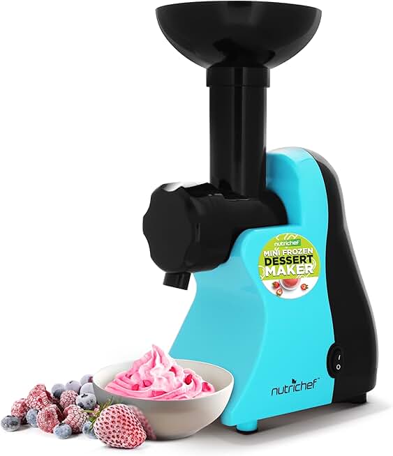 Electric Frozen Fruit Dessert Maker with Accessories