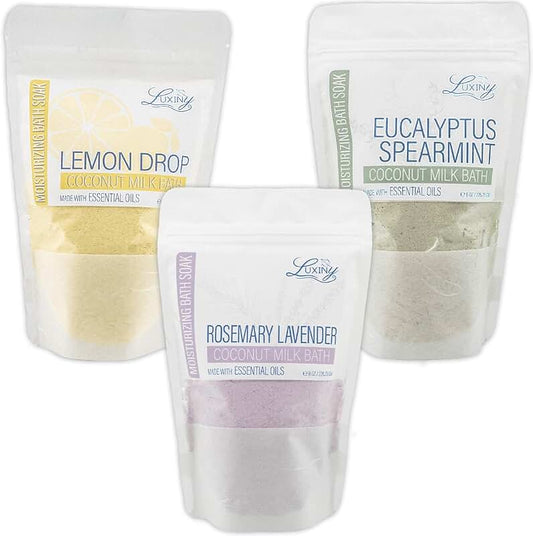 Vegan Milk Bath Soak with Coconut and Almond Oil