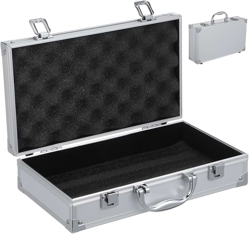 Aluminum Alloy Tool Box with Lock and Handle