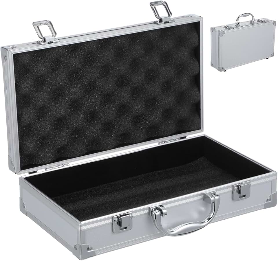 Aluminum Alloy Tool Box with Lock and Handle