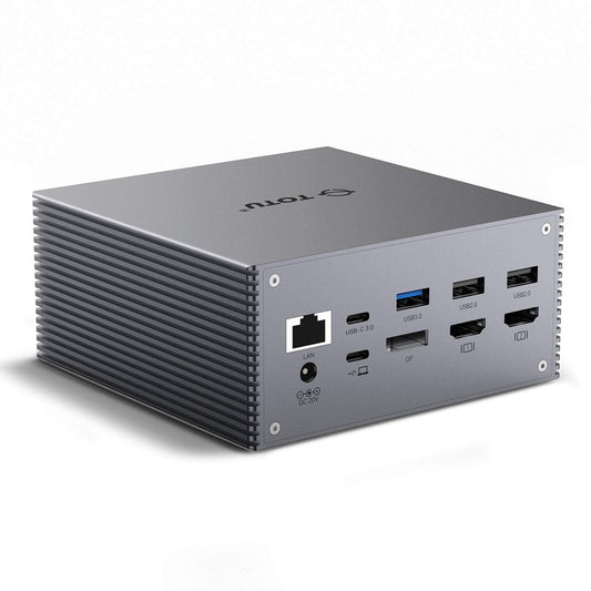 USB-C 4K Triple Display Dock with Charging for MacBook Pro and Windows
