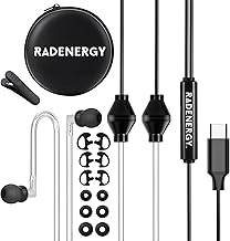 Airtube Headphones with Microphone and Volume Control