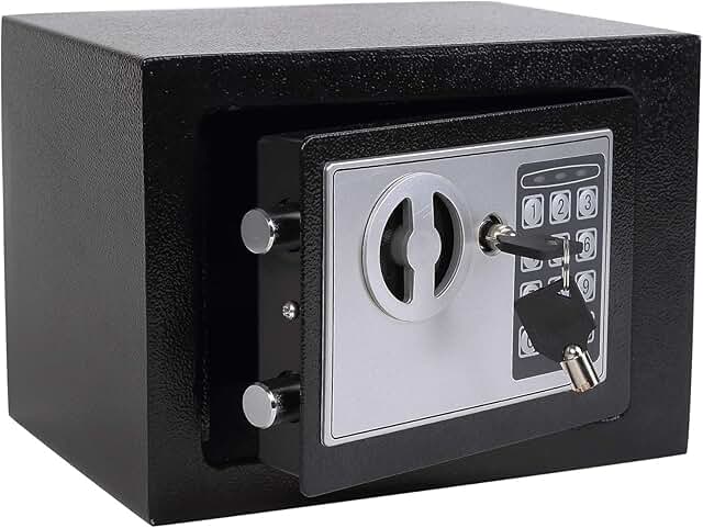 Deluxe Digital Security Safe Box with Keypad Lock