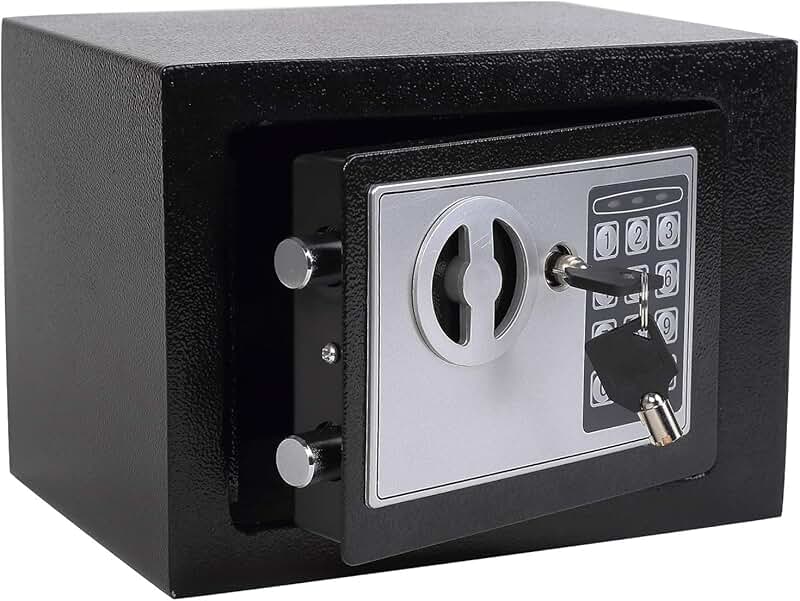 Deluxe Digital Security Safe Box with Keypad Lock