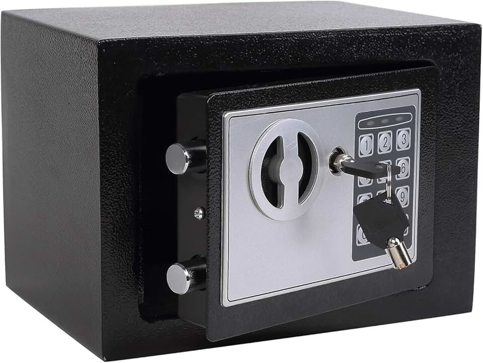 Deluxe Digital Security Safe Box with Keypad Lock