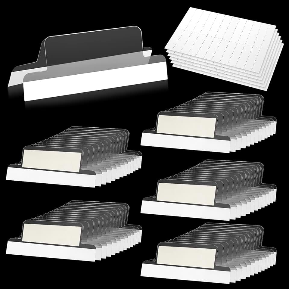 Self-Adhesive Index Tabs, 1.5 Inch, 100 Pieces