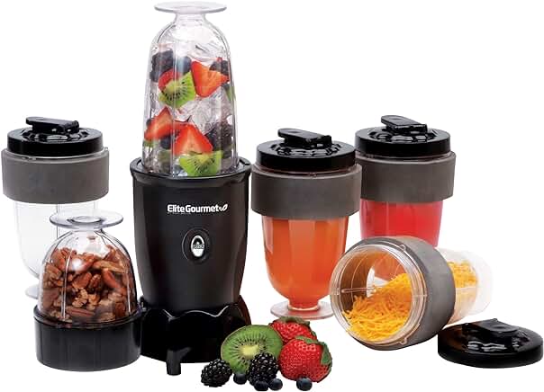 17-Piece Personal Drink Mixer and Blender Set