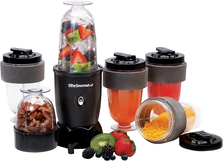17-Piece Personal Drink Mixer and Blender Set