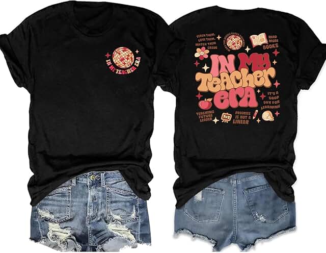 Women’s Teacher Era T-Shirt for Teachers