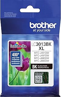 High Yield Black Ink Cartridge for Printer, 400 Pages