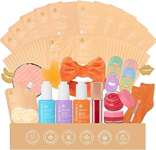 Orange Collagen Gel Mask and Self-Care Gift Set