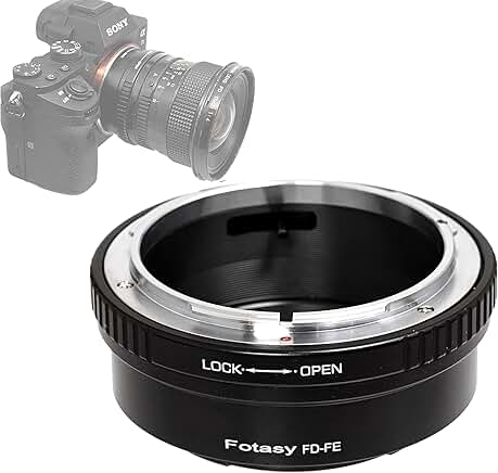 Canon FD Lens to E Mount Adapter