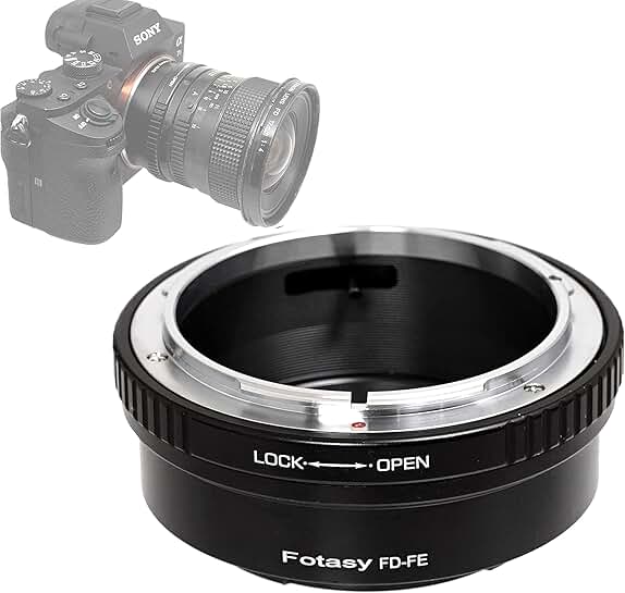 Canon FD Lens to E Mount Adapter