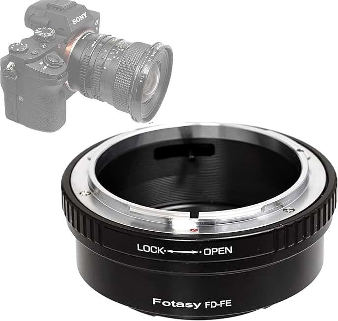 Canon FD Lens to E Mount Adapter