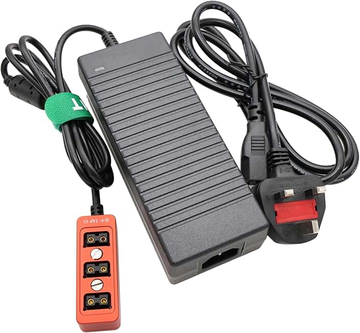 AC Power Splitter Hub for Camera and Accessories