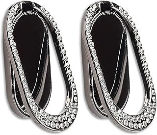 Two Packs of Glitter Enamel Phone Ring Holders