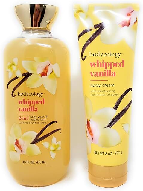 Whipped Vanilla Body Wash, Bubble Bath & Body Cream Pack