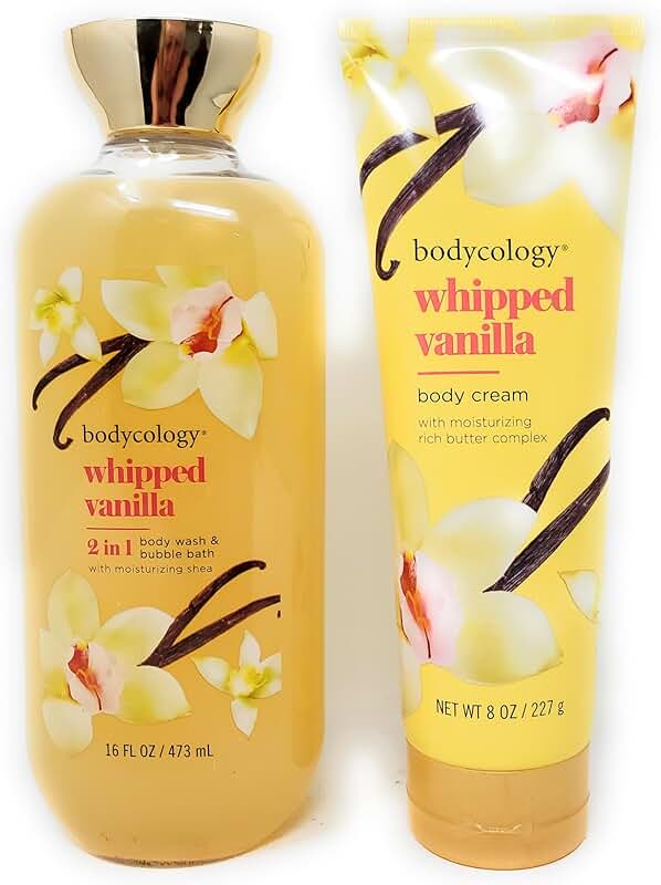 Whipped Vanilla Body Wash, Bubble Bath & Body Cream Pack