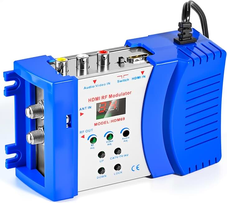 HDMI to RF Coaxial Converter for TV