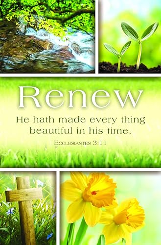Spring Worship Bulletin: He Hath Made Every Thing Beautiful