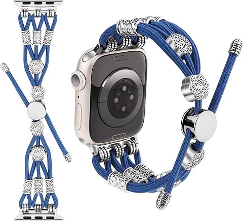 Boho Beaded Woven Watchband for Women