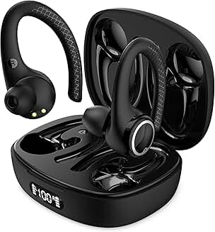 Wireless Over-Ear Earbuds for Running and Workout